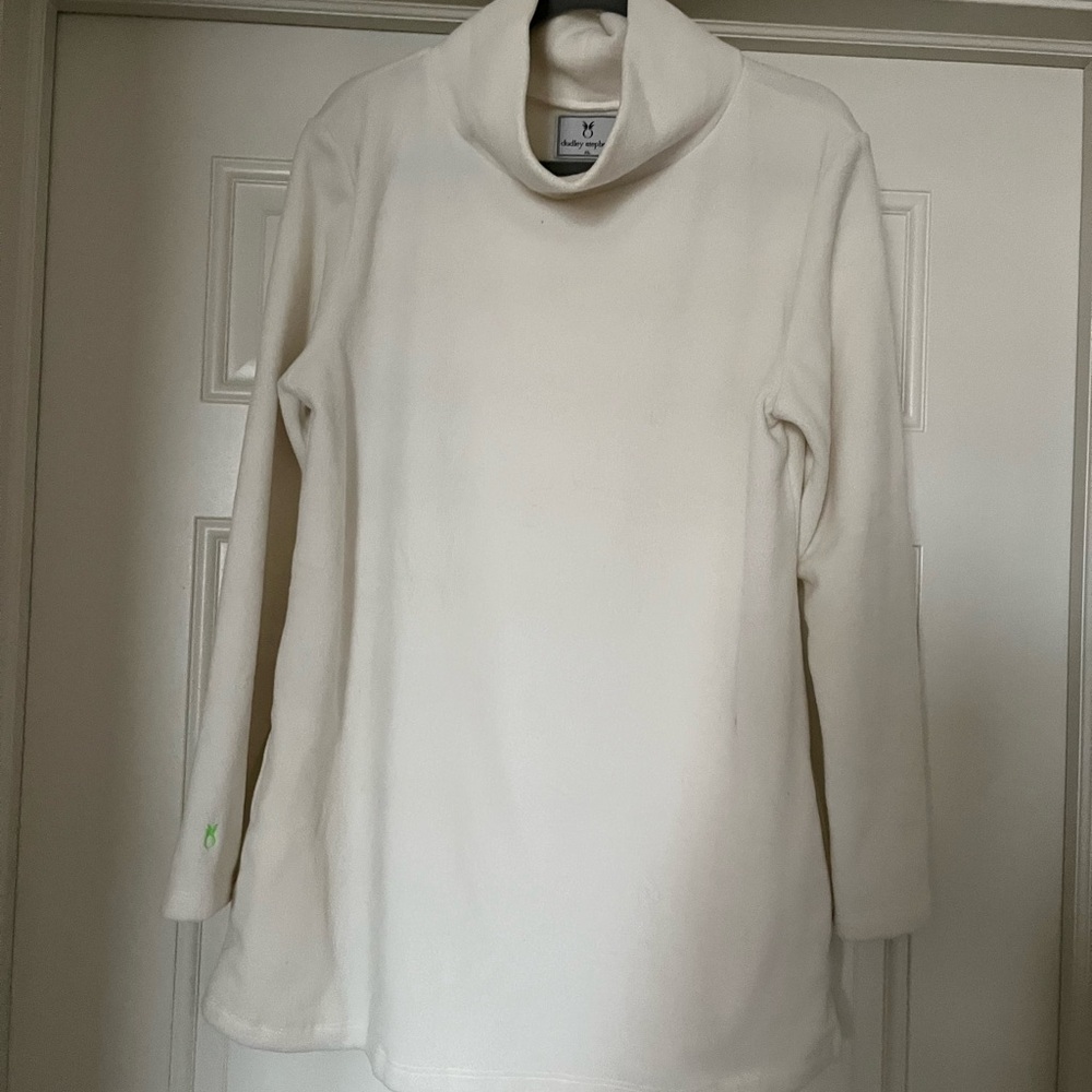Dudley Stephens Cream Cowl Neck Sweater